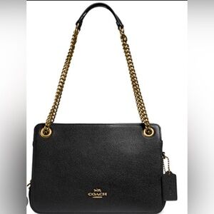 COACH Bryant Carryall Satchel Crossbody Chain Strap Shoulder Bag SOLD OUT🔥